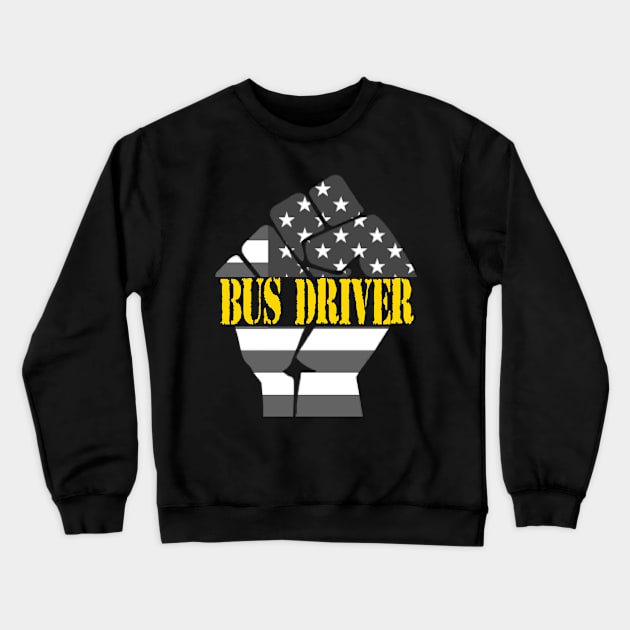 Bus Driver Crewneck Sweatshirt by Slukable